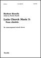 Nunc Dimittis SSAATTBB choral sheet music cover